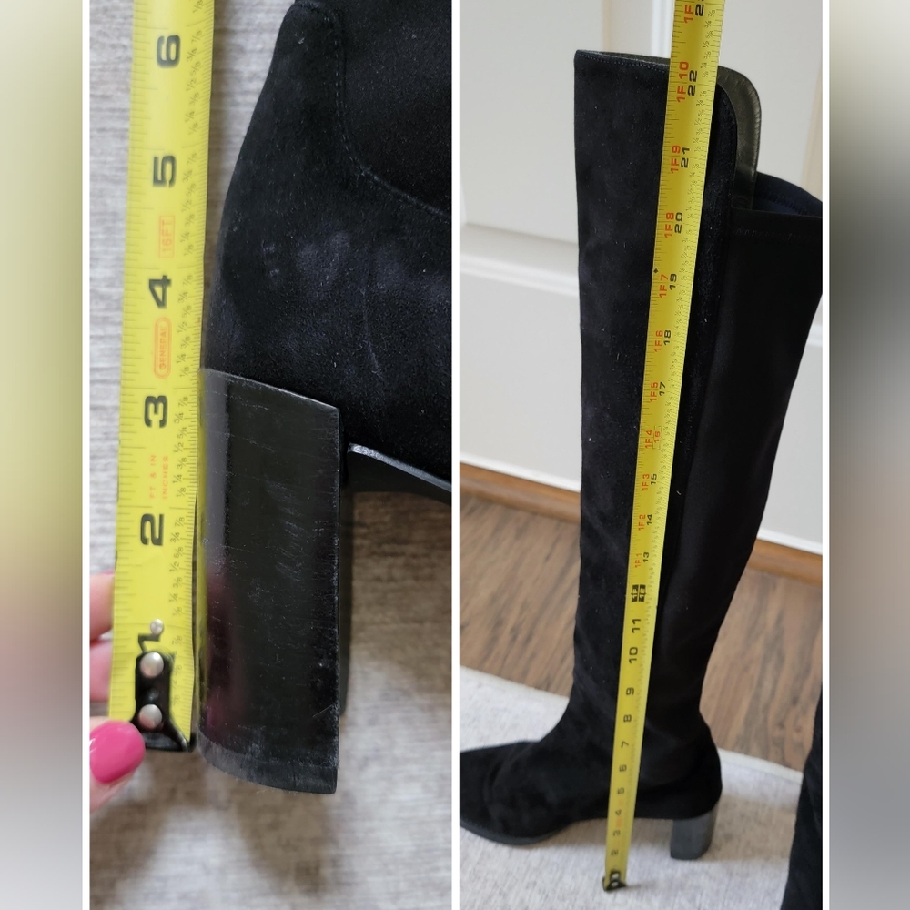 Stuart Weitzman Womens Hijack Suede Knee High Boots Size 6.5 - Picture 16 of 16